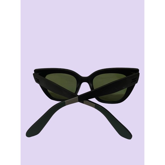 TOMS‎ Sydney Matte Black Cat Eye Sunglasses Traveler Collection - Picture 5 of 9